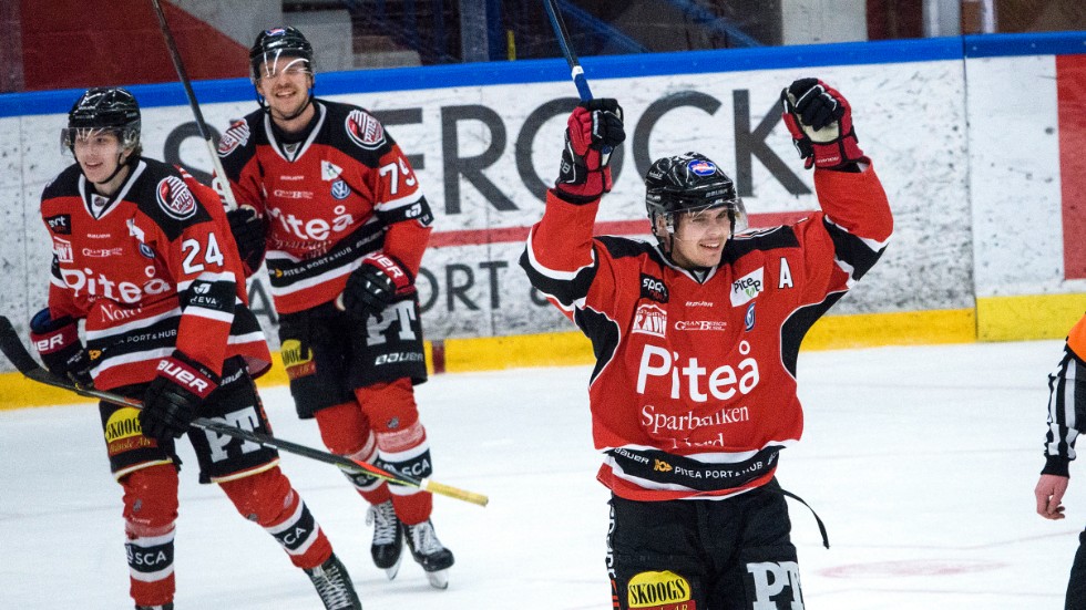 Viktor Nilsson avgjorde för Piteå mot Kiruna IF i förlängningen.