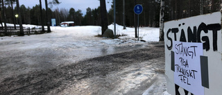 Tekniskt fel stänger Ormbergsbacken