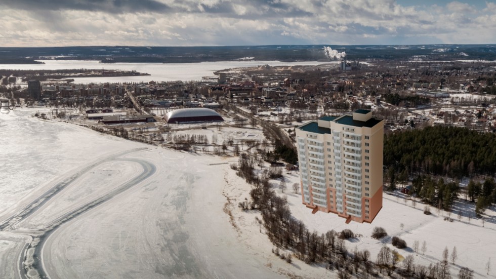 Trots att inte planprogrammet för Norrstrand är klart, kan PT avslöja att det finns långt gångna planer att bygga två höghus på Norrstrand. PT har pratat med ansvariga för byggbolaget och kan också visa en tänkt skiss.