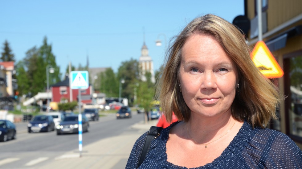 Lena Hannu ser ökningen i antal fall. Hon är rektor på tre skolor i Pajala: Smedskolan, Pajala centralskola och grundsärskolan.