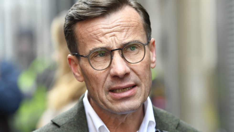 Moderaternas partiledare Ulf Kristersson vill göra upp om företagsstöd med C, L, KD och SD. Arkivbild.