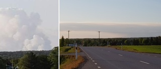 Kraftig rök från eldning i naturreservat