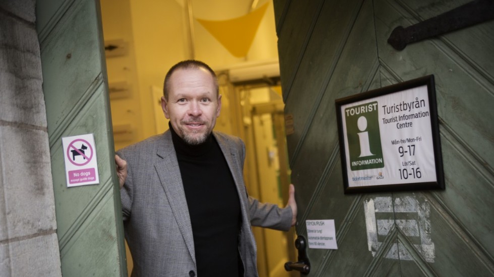 Michael Enlund, regionchef för Air Gotland. 