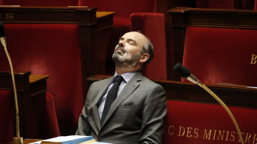 Frankrikes premiärminister Édouard Philippe ska presentera Frankrikes planer för en återöppning av samhället efter coronakrisen. Arkivbild.