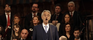 Bocelli sänder konsert från katedral i Milano