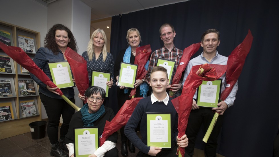 Viktoria Öberg (för Hanna Öberg), Karin Smirrnoff, Catrine Lidman, Thomas Backteman, Rune Johansen, Ulrica Andersson och Linus Vesterlund prisades av Piteå kommuns kultur- och fritidsnämnd.