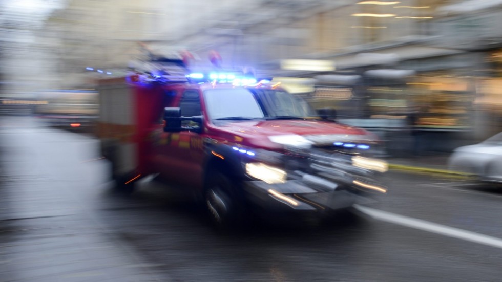 Larmet kom klockan 22.38.