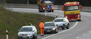 Olycka orsakade strul i trafiken på E4