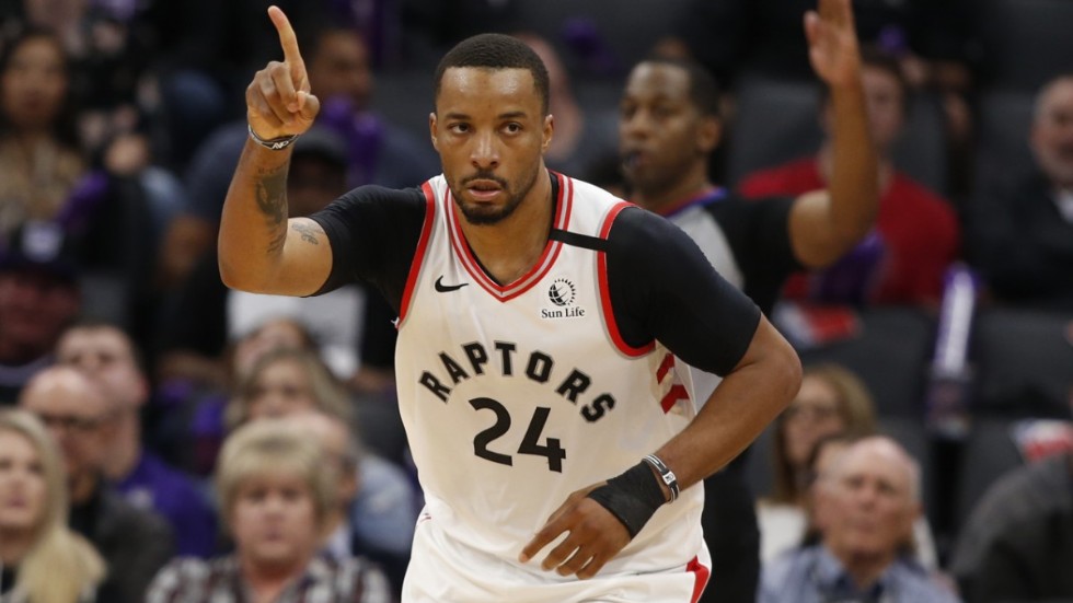 Norman Powell i Toronto Raptors. Arkivbild.