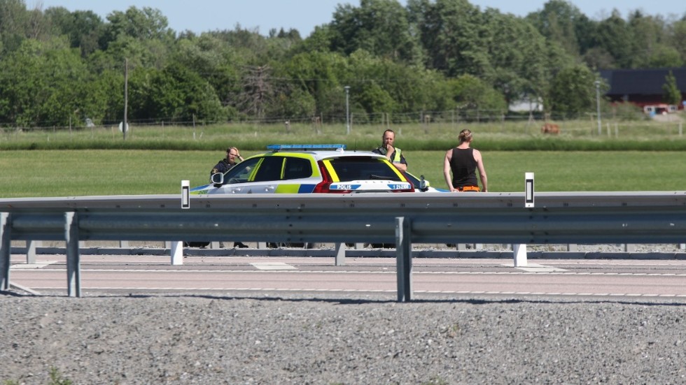 Olyckan inträffade på riksväg 70.