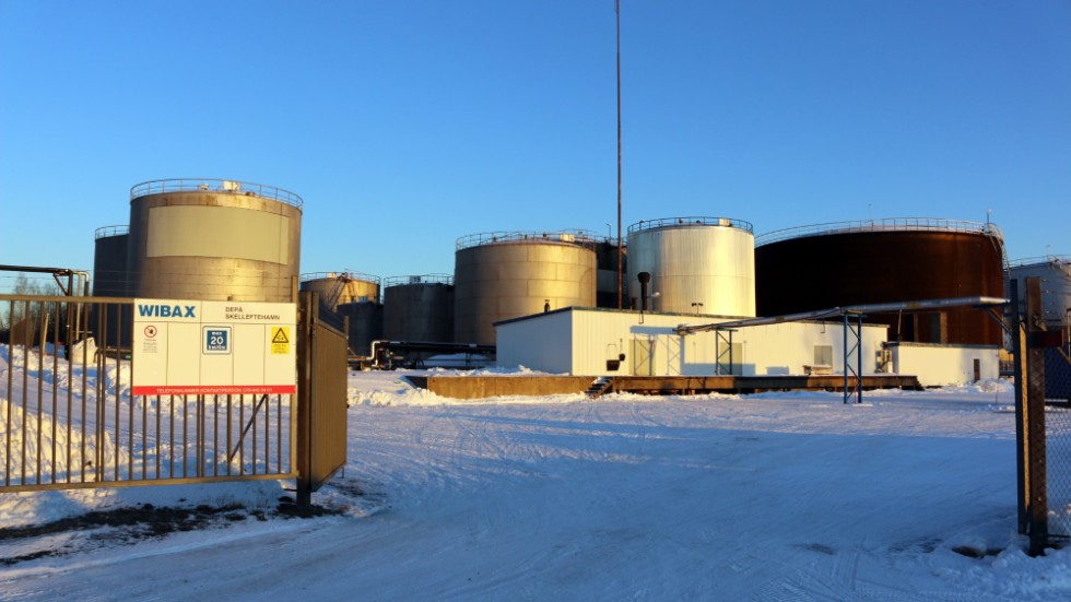 Wibax terminal i Skelleftehamn, här ska 