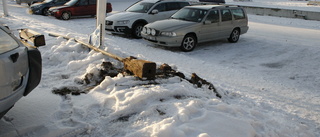 Fick inte stopp på bilen på Coop-parkeringen