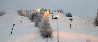 Snökanonerna får vänta till nästa år