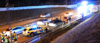 Trafikolycka på Söderleden orsakade köer