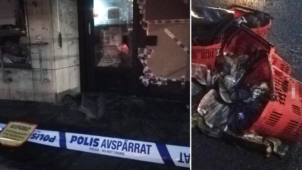 Under natten till onsdagen utbröt en brand i ett flerfamiljshus i centrum.