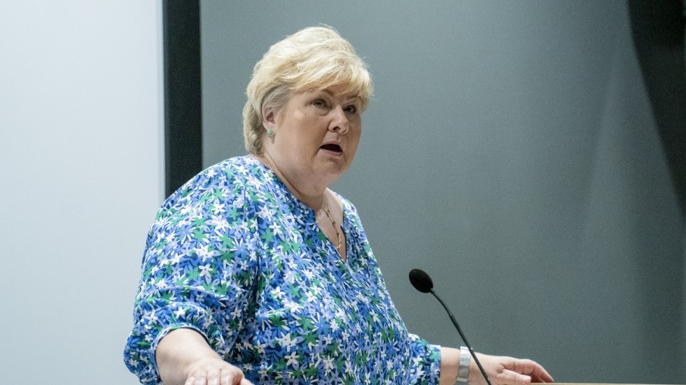 Norges statsminister Erna Solberg. Arkivbild.
