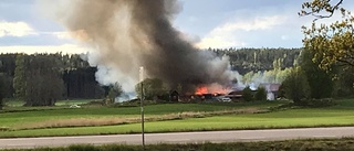 Efter storbranden – polisen påbörjar utredning