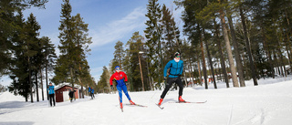 Skidspår som tvättbrädor på Vitberget