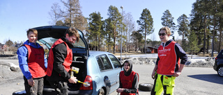 Samlade in pengar till välgörande ändamål