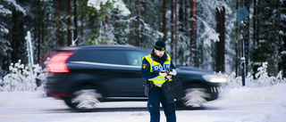 Polisen håller koll under intensiv trafikhelg