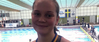 Medalj för Tilda Sundell på Sum-Sim