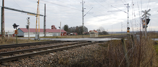 Lokföraren såg bilen – hann bromsa