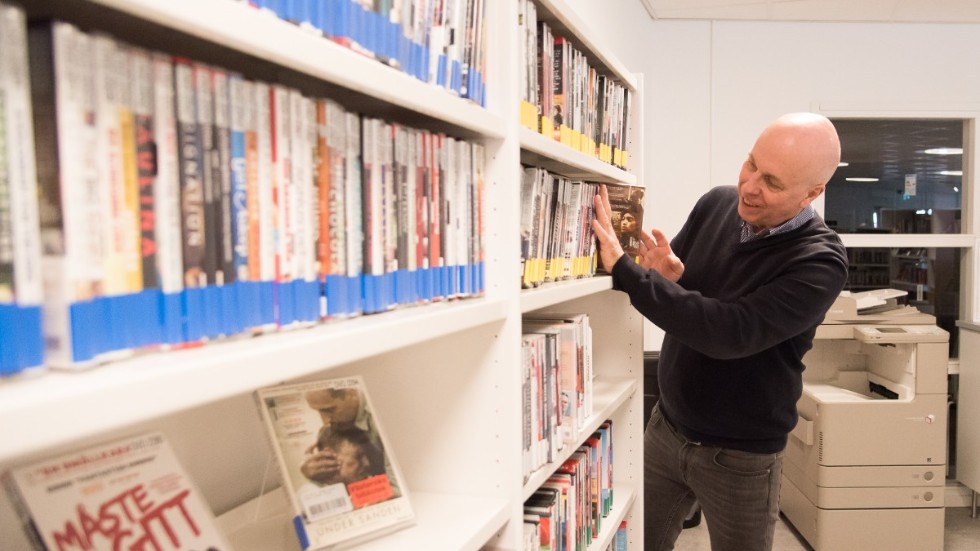 Dag Jonasson, bibliotekarie på Stadsbiblioteket säger att streamingtjänst för film är på gång. 