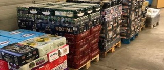 Försökte smuggla in över 1000 liter alkohol – straffas