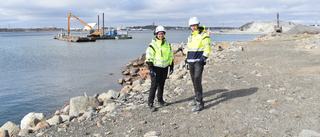 Bygget har startat av Skellefteås nästa hamn