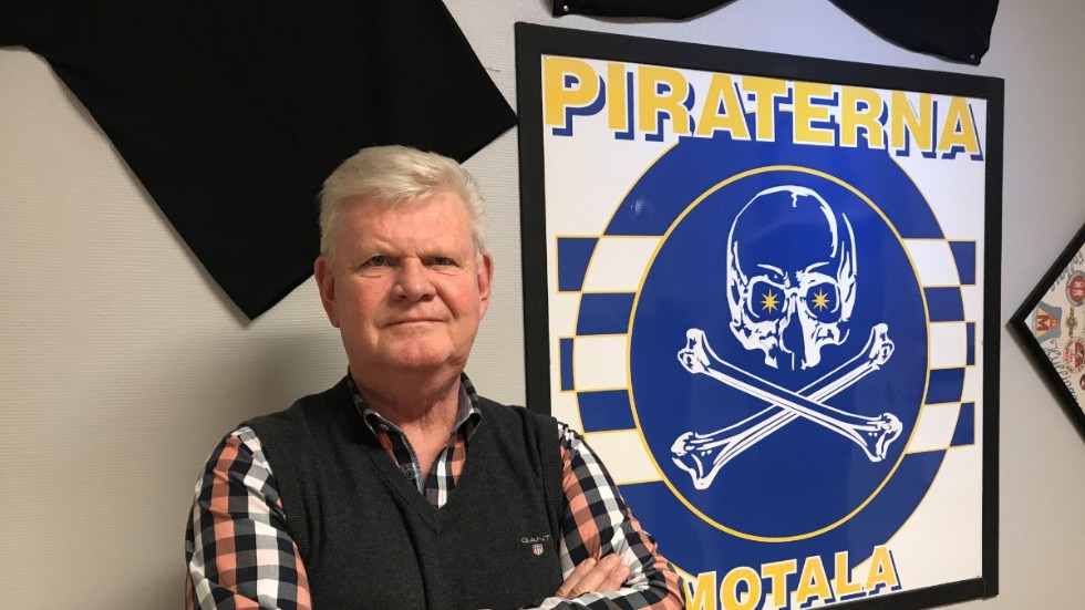 Piraterna, här ordföranden Thomas Wahlström, har sagt nej till kommunens första förslag på avtal för Duntebergets speedwayarena. 