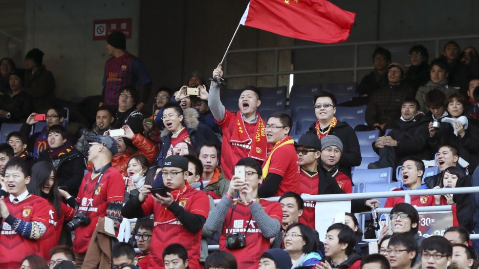 Ägarna av Guangzhou Evergrande vill bygga ytterligare två jättearenor. Arkivbild.