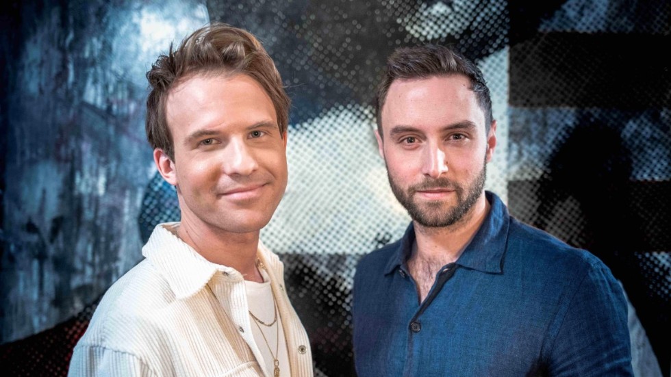 Morgan Sulele och Måns Zelmerlöw har spelat in en norsk-svensk duett. Pressbild.