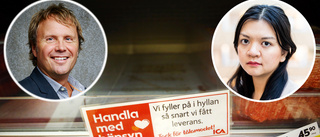 Nötfärs bristvara - dubbelt pris på ingefära