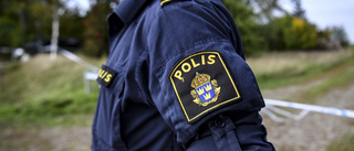 Gjorde motstånd och riktade slag mot polis 