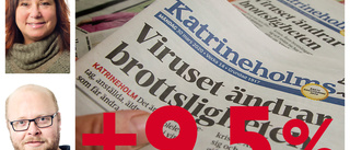 Kuriren ökar: 2 000 nya läsare varje dag