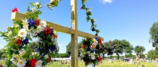 Midsommarafton firades med bad på Fyrishov