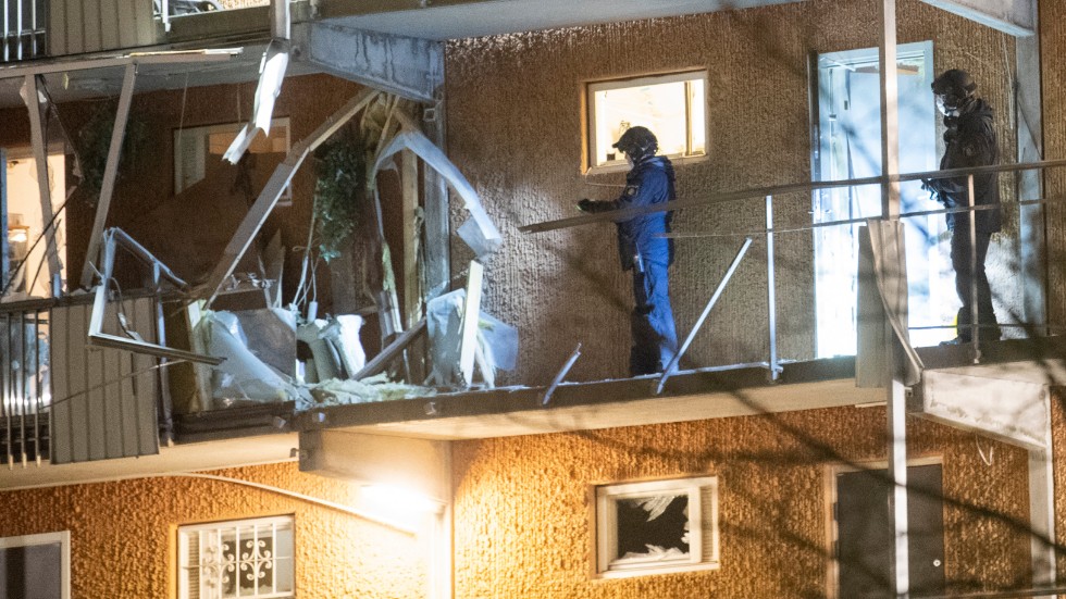 I januari inträffade två sprängningar i Husby och Kista i västra Stockholm. Arkivbild.