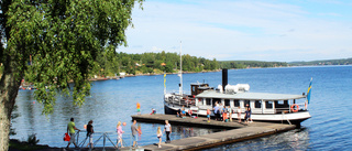 Turistbåten får halverade bokningar