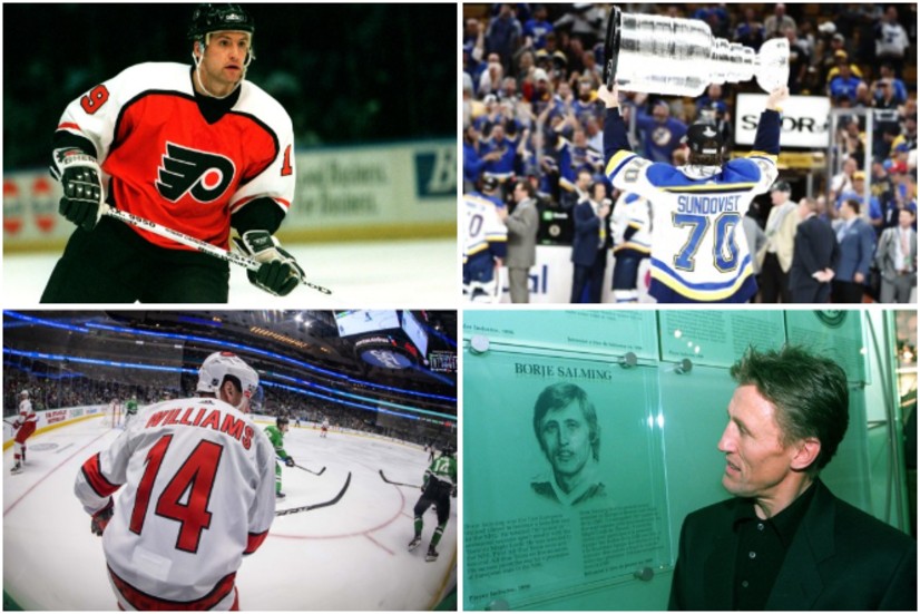 Mikael Renberg, Justin Williams, Oskar Sundqvist och Börje Salming är alla med i vårt quiz.