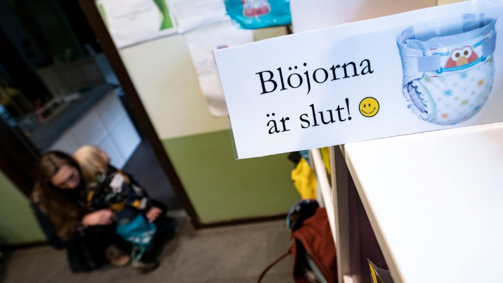 Det blir inga gratis blöjor i barnomsorgen.