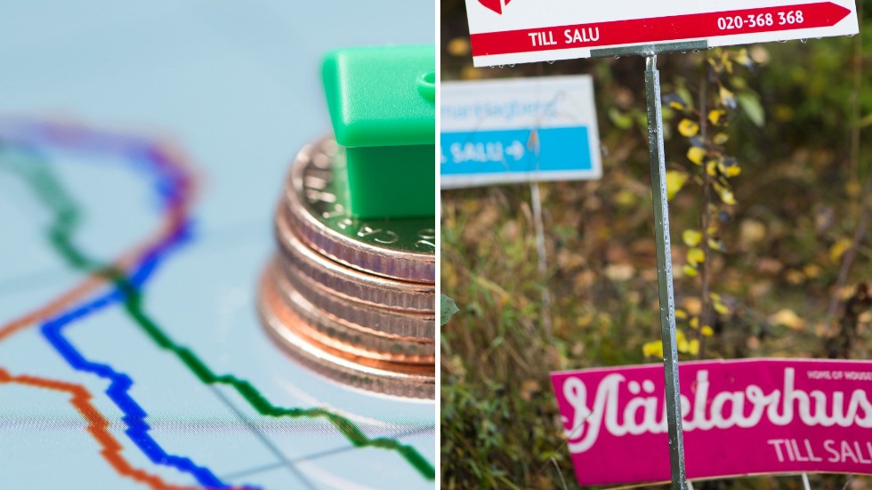 Priserna på bostadsrätter har backat i flera av länets kommuner under coronaoron.