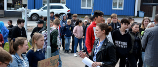 Eleverna kräver stopp för besparingarna på skolan