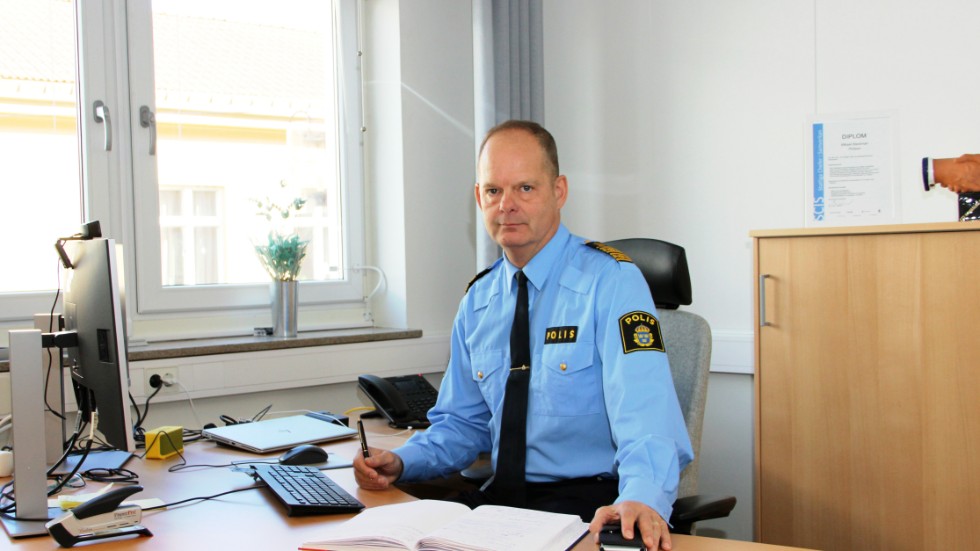 Mikael Backman, chef polisområde Södermanland. "Det är ett bekymmersamt och allvarligt läge. Nu är den så pass utmärkande att den har hamnat högst upp på Polisregion Östs prioriteringslista."