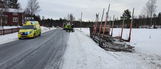 Trafikolycka på Burträskvägen