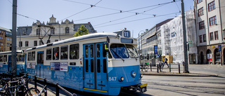 Ingen stoppad spårvagnstrafik i Göteborg