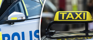 Berusad man somnade i taxi i Visby