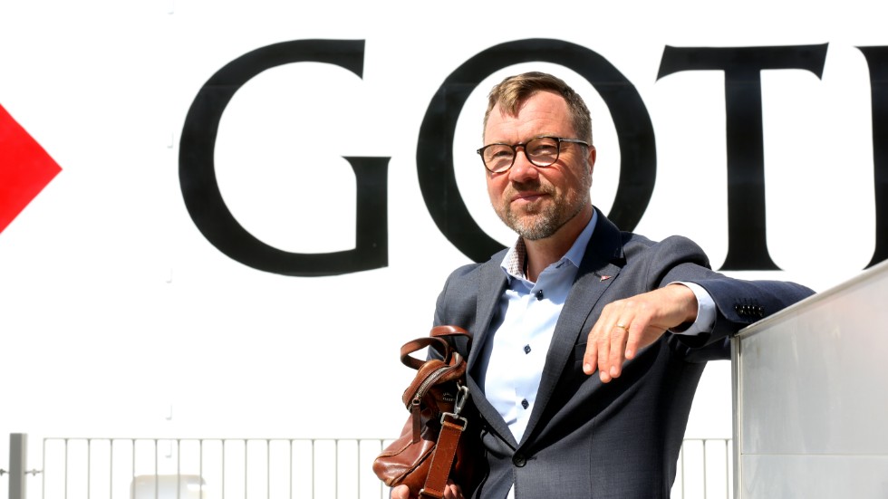 Gotlandsbolagets vd Håkan Johansson presenterar en ökning i resandet till och från Gotland första halvåret i år med fem procent, jämfört med samma period 2023.