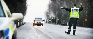 Dubbla trafikbrott i Överum under tisdagen