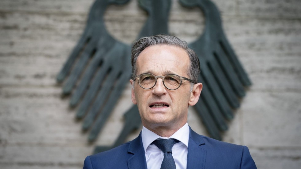 Tysklands utrikesminister Heiko Maas. Arkivbild.