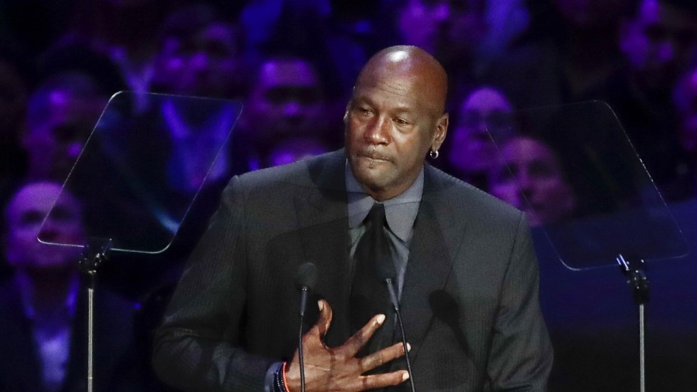 Michael Jordan står för en jättedonation till organisationer som jobbar för bland annat social rättvisa. Arkivbild.